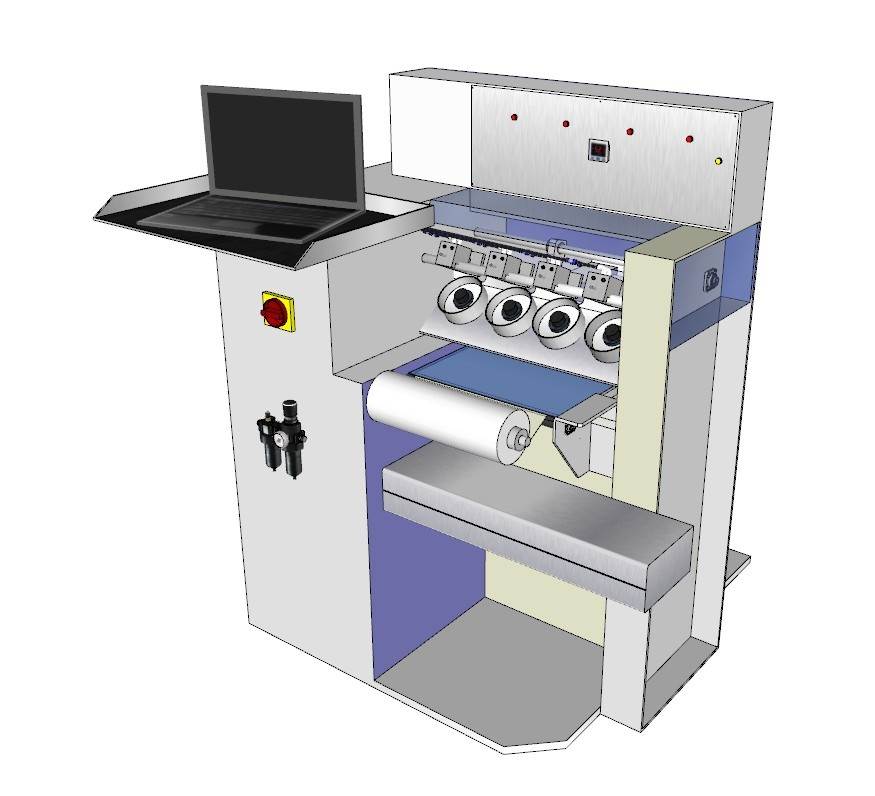 工业卷材加工机械设备机械SU模型 SU模型免费下载_sketchup模型