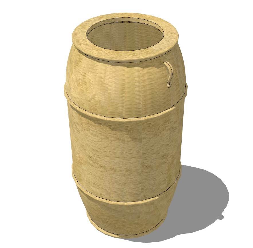 陶瓷陶罐装饰SU模型 SU模型免费下载_sketchup模型