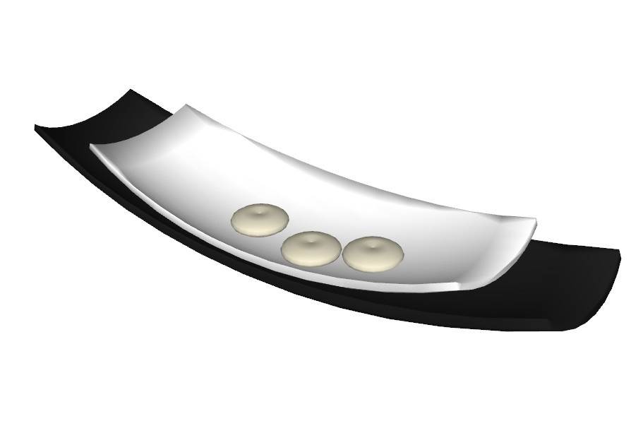 简约装饰托盘装饰SU模型 SU模型免费下载_sketchup模型