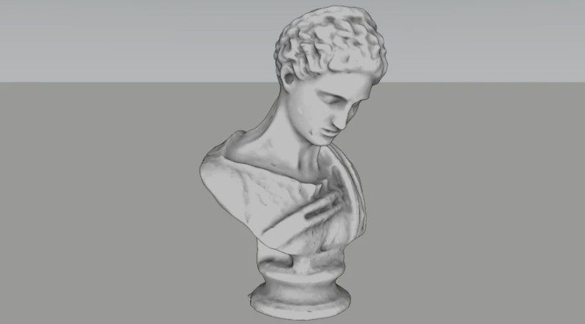 欧式半身像维纳斯雕塑雕塑SU模型 SU模型免费下载_sketchup模型