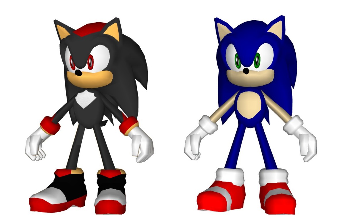 刺猬索尼克 SU模型免费下载_sketchup模型