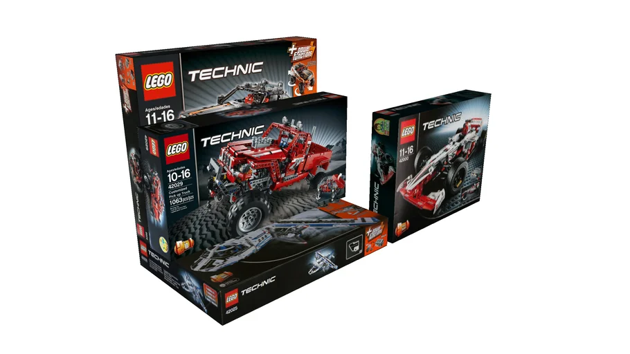 乐高玩具盒套装SU模型 SU模型免费下载_sketchup模型