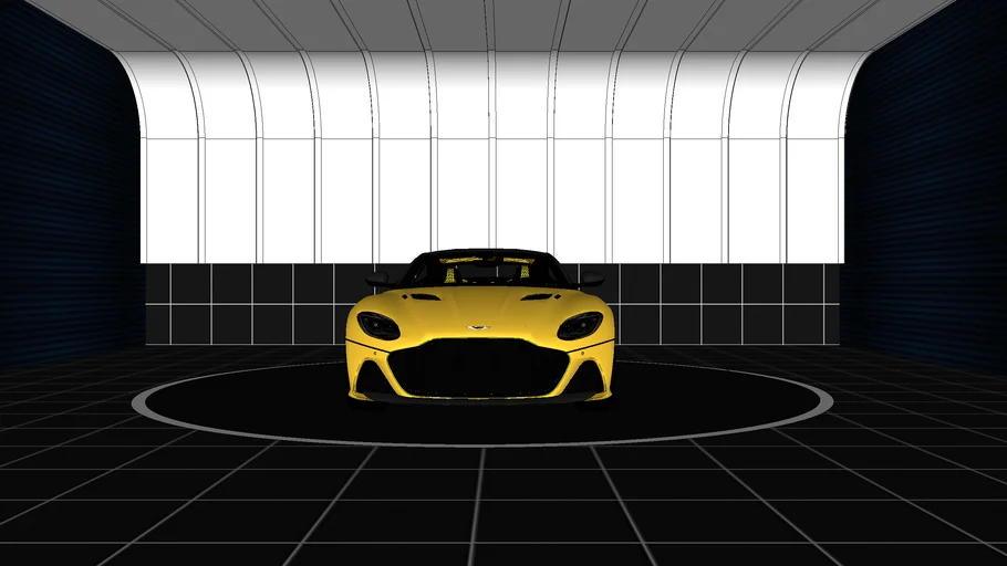 阿斯顿・马丁跑车SU模型 SU模型免费下载_sketchup模型