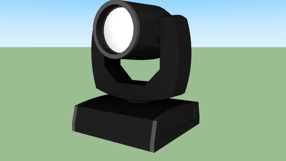 摇头光束灯SU模型 SU模型免费下载_sketchup模型