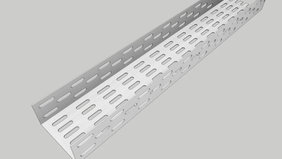 多孔托盘式桥架SU模型 SU模型免费下载_sketchup模型