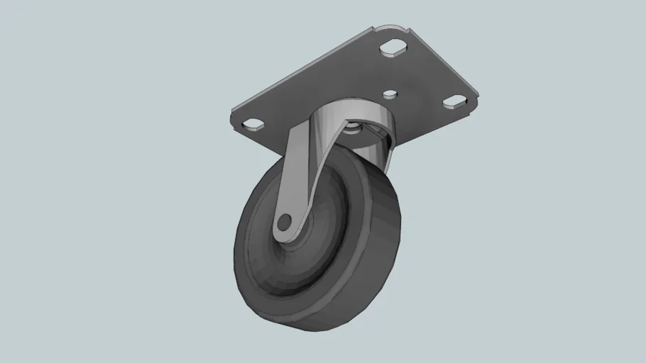 万向轮脚轮SU模型 SU模型免费下载_sketchup模型