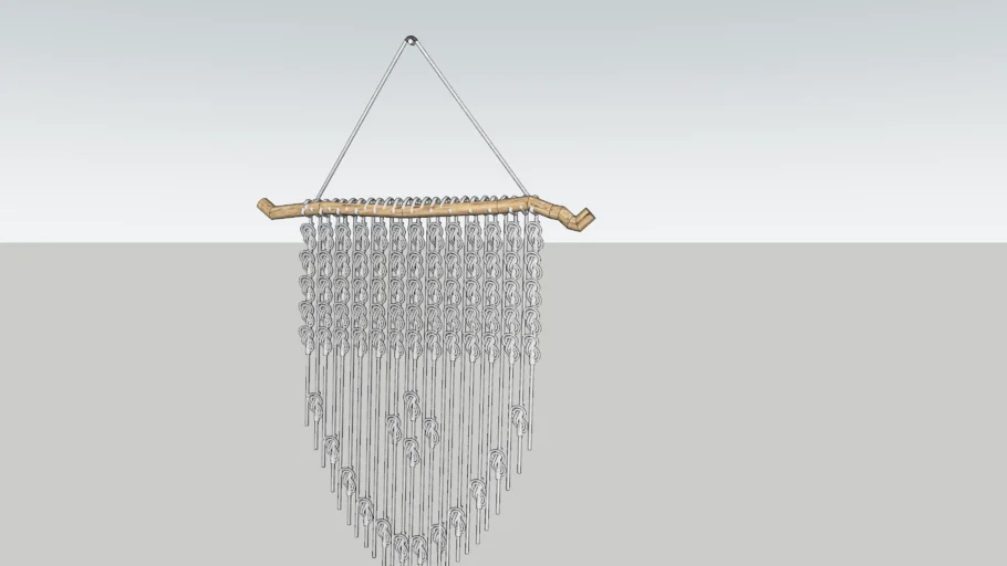 软装装饰流苏SU模型 SU模型免费下载_sketchup模型