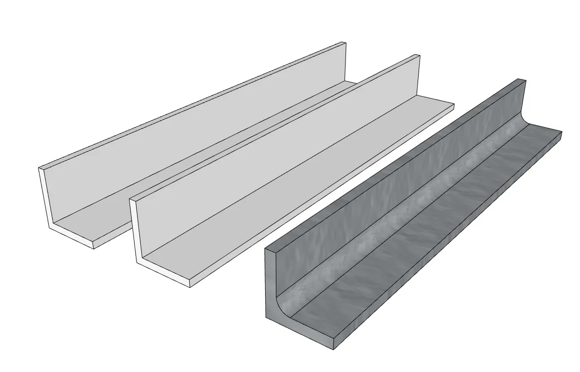 钢材角铁SU模型 SU模型免费下载_sketchup模型