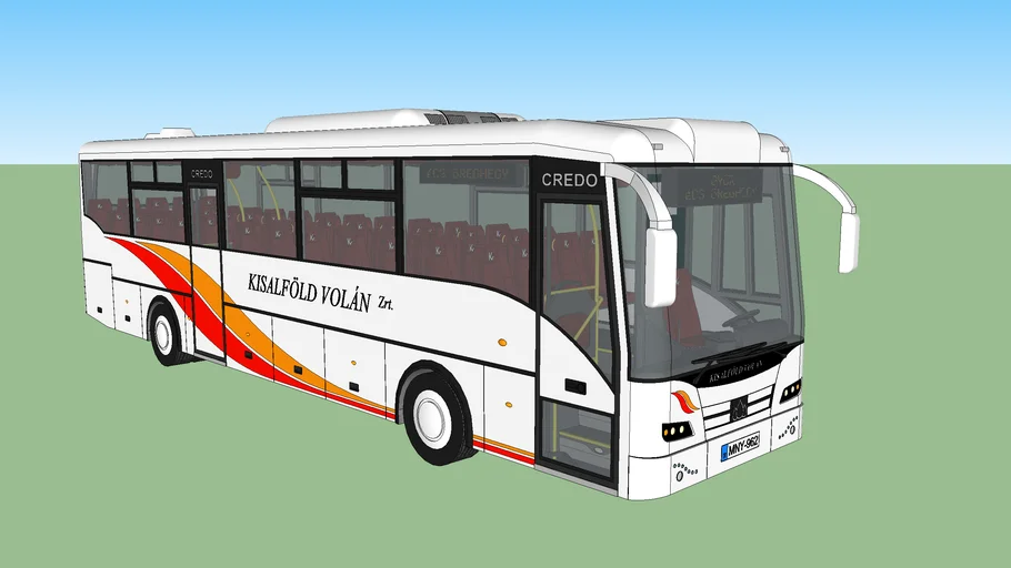 客车巴士运输车SU模型SU模型 SU模型免费下载_sketchup模型