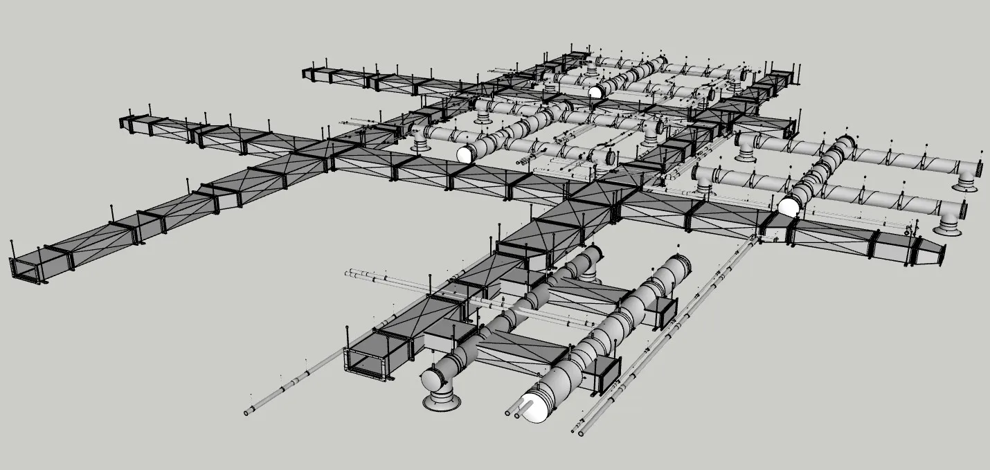 暖通空调风机盘管SU模型 SU模型免费下载_sketchup模型