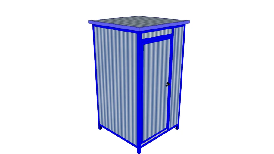 移动卫生间SU模型 SU模型免费下载_sketchup模型