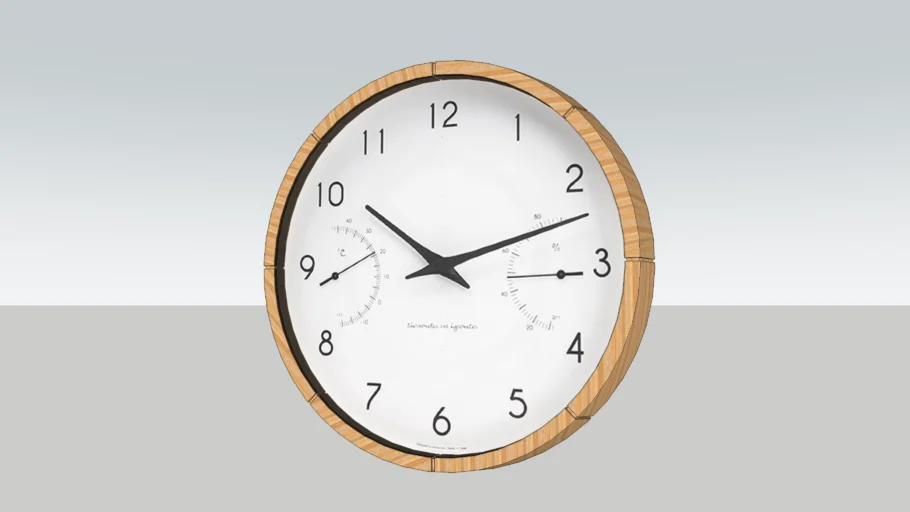 圆形挂钟又称为挂钟的SU模型 SU模型免费下载_sketchup模型