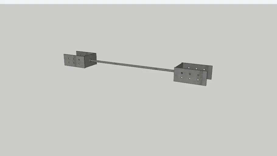 建筑对拉连接件(拉杆)SU模型 SU模型免费下载_sketchup模型