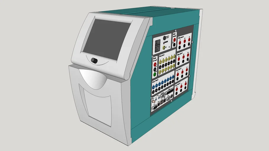 继电保护测试仪测试设备SU模型 SU模型免费下载_sketchup模型
