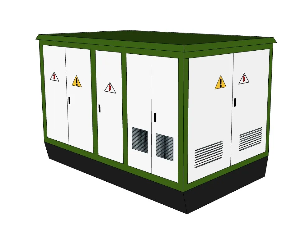 电力设备箱式变电站SU模型 SU模型免费下载_sketchup模型