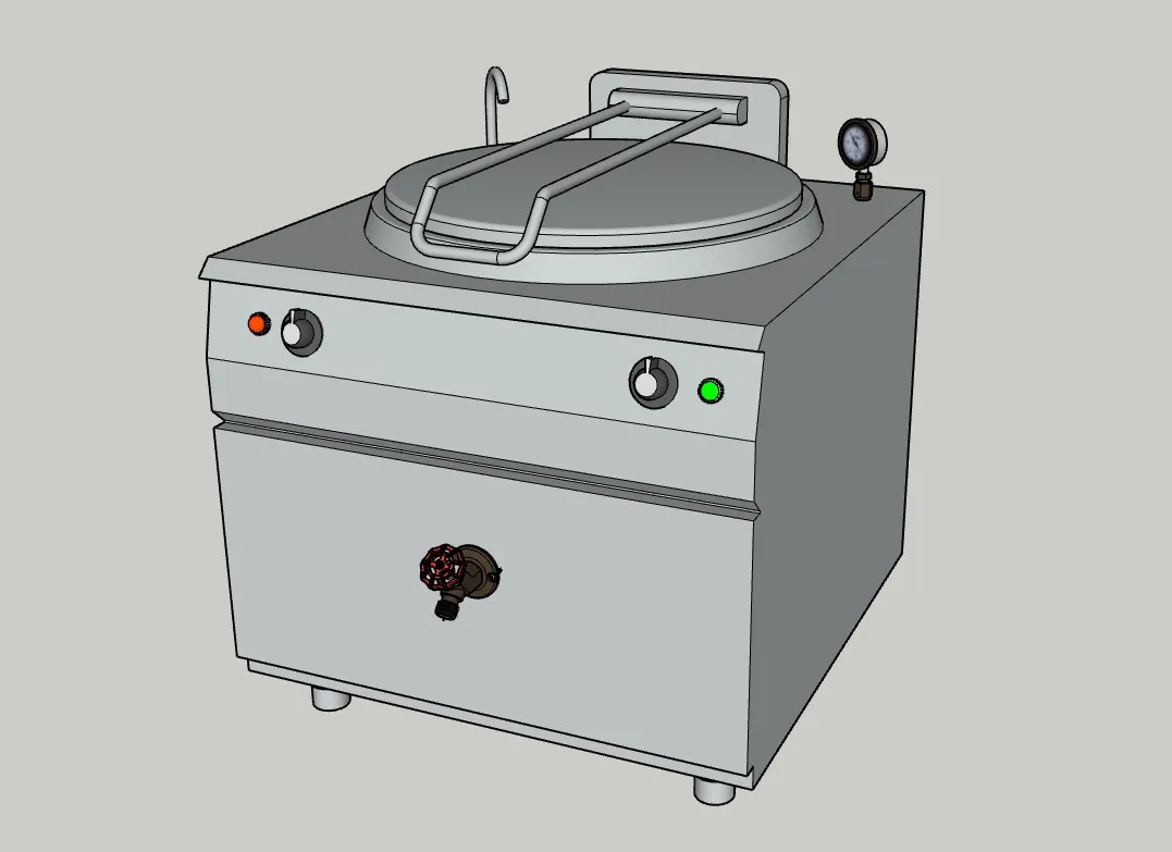餐厅后厨电饭锅SU模型 SU模型免费下载_sketchup模型