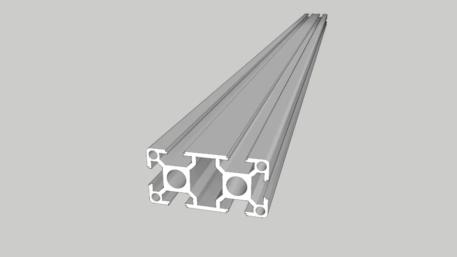 工业铝型材框架SU模型 SU模型免费下载_sketchup模型