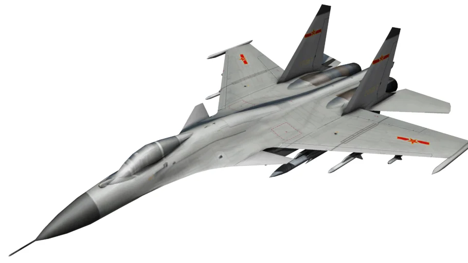 双座重型战斗机SU模型 SU模型免费下载_sketchup模型