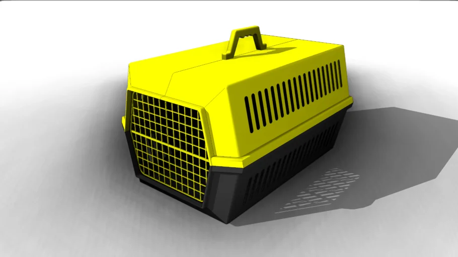 便携宠物航空箱SU模型 SU模型免费下载_sketchup模型