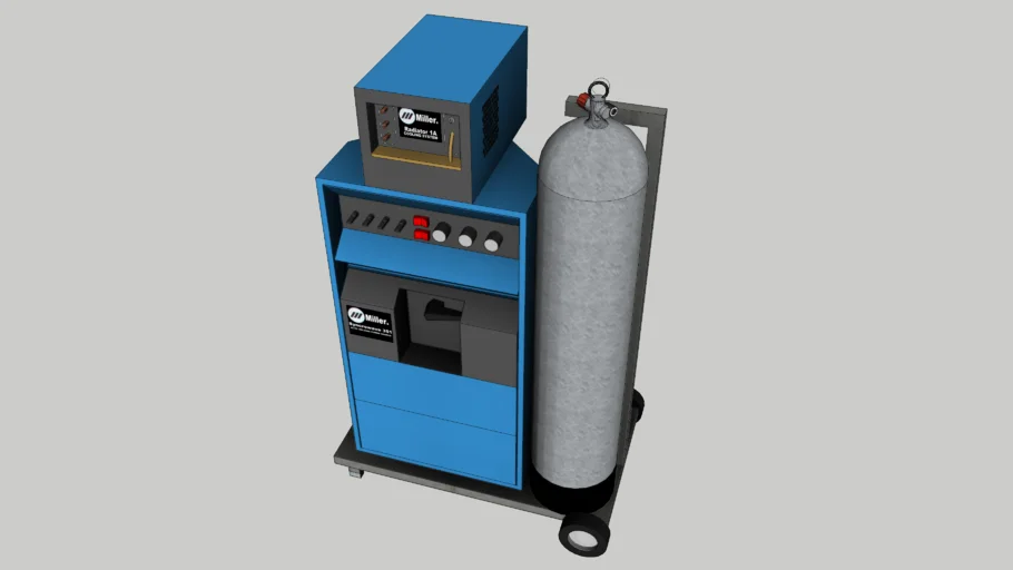 Miller焊接机SU模型 SU模型免费下载_sketchup模型