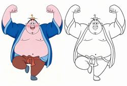 简笔画：充满喜感的太乙真人