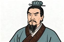 简笔画:曹操人物