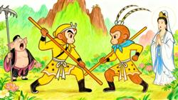 简笔画:西游记之真假美猴王