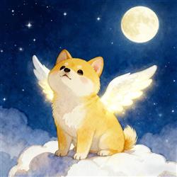 简笔画:天狗食月