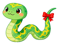 矢量图:蛇年美陈PNG透明图 免扣图片