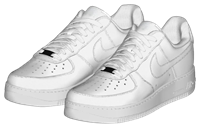 耐克板鞋运动鞋子3D草图模型