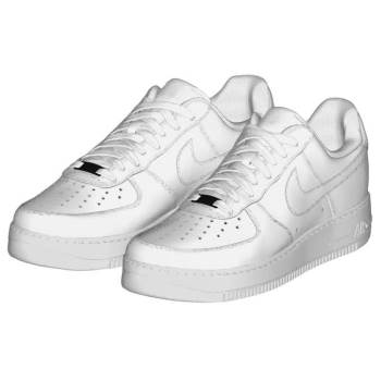 耐克板鞋运动鞋子SU模型 - SU模型免费下载_sketchup模型