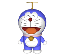 哆啦A梦机器猫3D草图模型