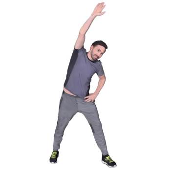 做早操的男子人物SU模型 SU模型下载