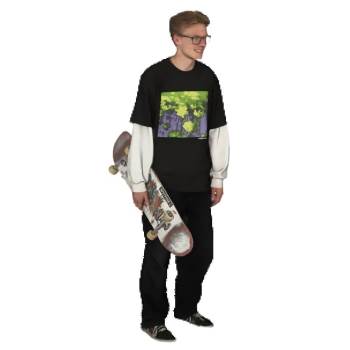 外国滑板人物SU模型 - SU模型免费下载_sketchup模型