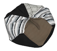 泡芙单座沙发SU模型