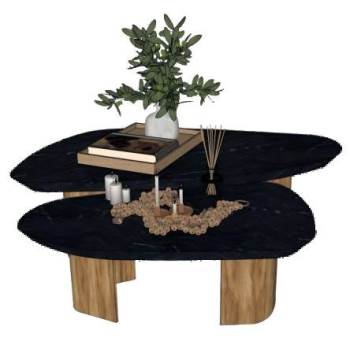 小茶几咖啡桌SU模型 SU模型下载