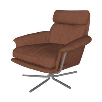 休闲椅子办公椅SU模型 SU模型下载