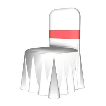 婚礼宴会椅子酒席椅SU模型 SU模型下载