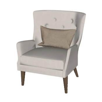 扶手椅子单椅家具SU模型 SU模型下载