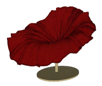 花朵椅子SU模型