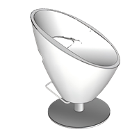 蛋转椅子家具SU模型