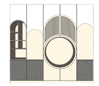 装饰柜家具柜子 SketchUp模型截图 3D设计素材预览