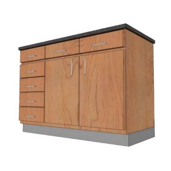 餐厨边柜子su模型 SU模型下载