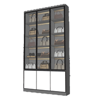 包包收纳柜或陈列储物柜su模型