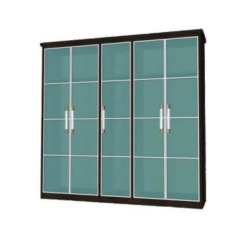 玻璃门展示储物柜子的su模型 SU模型下载