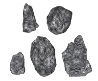 景观石头石块草图大师模型