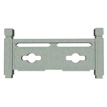 中式古建筑栏杆su模型 SU模型下载