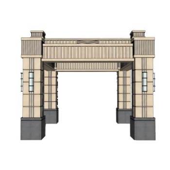 新中式凉亭子su模型 SU模型下载