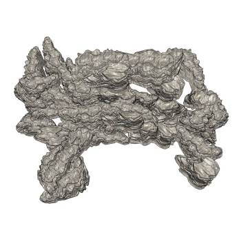 假山叠石景观石su模型 SU模型下载