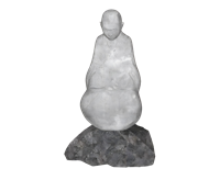 禅意景观雕塑佛像su模型